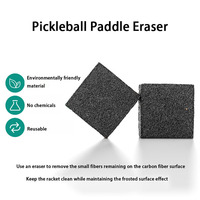 Borrador de Raquetas de Pickleball Premium Duradero, Superficie No Abrasiva, Diseño sin Bordes Anchos, Ecológico, Reutilizable para Entrenamiento Deportivo