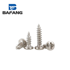 304 Stainless Steel GB845 Phillips Pan Head Self-Tapping Screw Extra Long Coarse <strong>Thread</strong> <strong>Wood</strong> Screw M2-M6 - Product Image 2