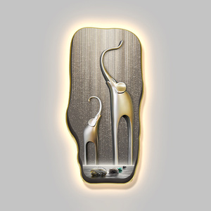 Éléphant vendu en usine LED Wall <span class=keywords><strong>Art</strong></span> toile contemporaine imprimée <span class=keywords><strong>aquarelle</strong></span> numérique pour salon bureau prend en charge l'artisanat en papier - Product Image 2