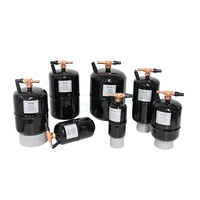 Récepteur liquide horizontal de pièces de réfrigération pour l'unité de condensation réfrigérante