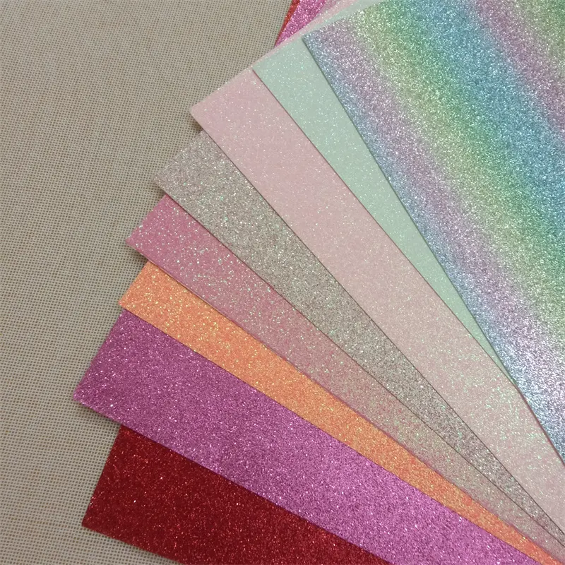 300gsm 12*12 Inch A4 Cardstock Dikte Glitter Papier
