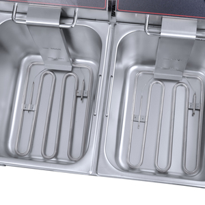 Freidora de Gas eléctrica de 2 tanques y 2 cestas para uso doméstico, restaurante, Hotel, tienda de alimentos agrícolas, Estado nuevo y usado - Product Image 6