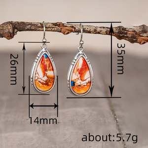 Orecchini Pendenti con Motivi Vintage per Donne, Eleganti Gioielli alla Moda per Feste e Vacanze - Product Image 4