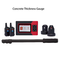 Jauge d'épaisseur de béton numérique portable haute précision, non destructive, best-seller, avec garantie d'un an et protection IP55