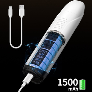 Ciseaux électriques pour toilettage canin 10000 tr/min 5 vitesses 2,5h d'autonomie Accessoire pour chien Appareil de coupe des ongles pour chien, chat et animaux de compagnie - Product Image 5