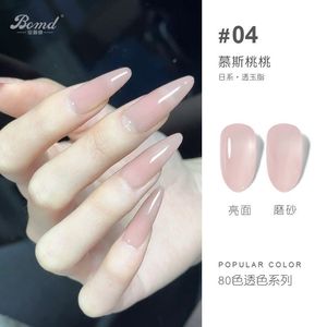 อุปกรณ์ทำเล็บ DIY ขายดีปี 2025 สีเจลลี่ใส 80 สี ยาทาเล็บเจลยูวีสีสวยหรู - Product Image 2