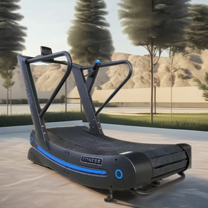 Cinta de correr curva manual sin motor para uso comercial y doméstico, modelo 820 Curved, del fabricante FITNESS - Product Image 2