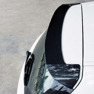 Para <span class=keywords><strong>BMW</strong></span> 1 Series 2011-2018 F20 F21 <span class=keywords><strong>114i</strong></span> 116i 120i 125i 135i 140i alerón de techo trasero ABS Material fibra de carbono aspecto Spoiler - Product Image 6