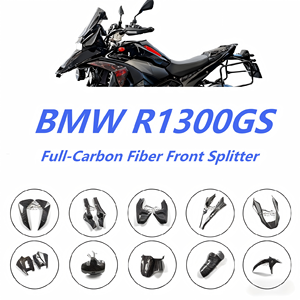Déflecteur d'air en fibre de carbone modifié R1300GS, <span class=keywords><strong>garde</strong></span>-<span class=keywords><strong>boue</strong></span> avant et arrière, couvercle de réservoir de carburant, <span class=keywords><strong>plaque</strong></span> latérale - Product Image 6