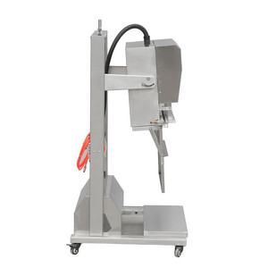 Machine d'emballage <span class=keywords><strong>sous</strong></span> <span class=keywords><strong>vide</strong></span> verticale semi-automatique électrique 600 mm pour produits humides et secs, avec <span class=keywords><strong>pompe</strong></span> à air intégrée pour scellage gonflable - Product Image 3