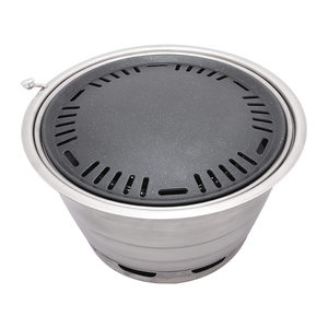 Parrilla de Carbón Coreana Pinnovo para Interiores, para Restaurante de Barbacoa, Parrillas de Carbón Comerciales de Sobremesa con Salida de Aire Superior - Product Image 5