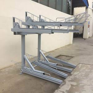 Support de rangement <span class=keywords><strong>vertical</strong></span> pour vélos de location en extérieur Suzhou Pioneer, <span class=keywords><strong>porte</strong></span>-vélos en métal, présentoir de parking - Product Image 3