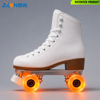 Roues de patins à roulettes brevetées à LED, à changement de couleur, clignotantes, en PU, à rebond élevé, vente en gros directe usine