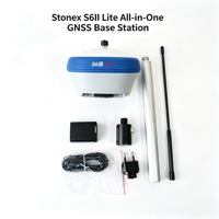Estación Base Stonex S6II Lite Super, Receptor GNSS Todo en Uno IP68 con Radio Integrada, Equipo de Topografía Stonex GPS GNSS RTK