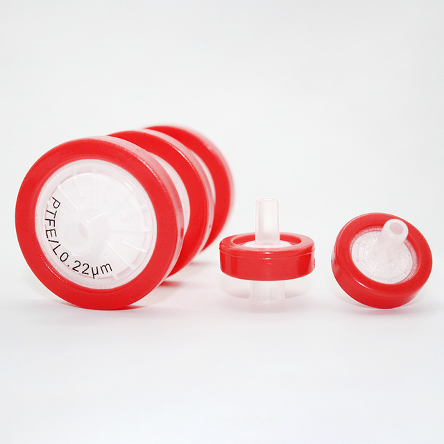 Laboratory Use 0.45um PTFE HPLC 045um Polypropylene Membrane 25mm Syringe Filter 0.22