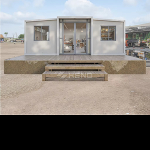 Maison préfabriquée en conteneur extensible de 40 pieds à prix abordable en promotion – Villa préfabriquée avec chambres personnalisables - Product Image 3