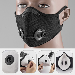 Boucle respirante réglable extérieure maille visage Anti-brouillard <span class=keywords><strong>Pollution</strong></span> de entraînement de <span class=keywords><strong>vélo</strong></span> cyclisme <span class=keywords><strong>masque</strong></span> - Product Image 6