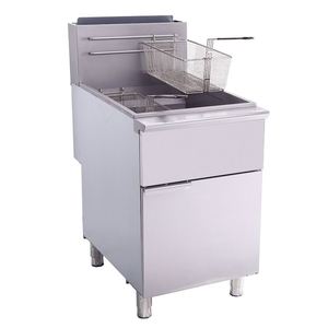 Freidora Industrial a Gas para Cocina Comercial Americana con Tubo de Gas, Máquina Freidora a Gas - Product Image 1