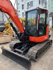 รถขุดตีนตะขาบมือสอง KUBOTA KX165-5 5 ตัน รถขุดไฮดรอลิก KX161 KX163 พร้อมชุดเกียร์หลักและลูกปืน - Product Image 3