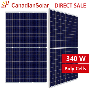Hecho en China CanadianSolar <span class=keywords><strong>Hiku</strong></span> Panel <span class=keywords><strong>Solar</strong></span> al por mayor negro paneles solares - Product Image 5