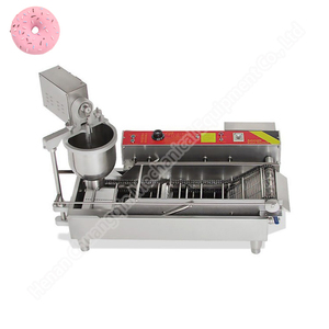 正品商用甜甜圈制造机高品质304不锈钢高生产率温度控制甜甜圈挤出 - Product Image 4