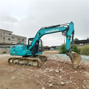 Mini-excavatrice Sunward de haute qualité, Sunward SWE100E, excavatrice sur chenilles de 10 tonnes, moteur KUBOTA d'origine, excavatrices d'occasion - Product Image 1