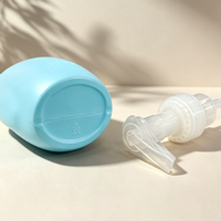 Bouteille mousseuse de 400 ml, distributeur de mousse en plastique, bouteille à pompe pour le nettoyage