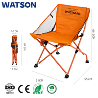 Chaise lune pliable compacte ultralégère 2,2 kg avec sangle de transport pour sac à dos, voyage en voiture, randonnée courte