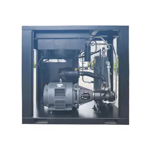 37kw 50HP 7bar star-delta starting direct driven screw air compressor used for plastic industry