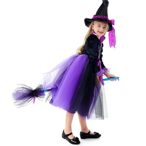 Disfraz de Bruja Lolita, Vestido Rojo, Traje de Burbuja Mágica, Disfraz de Halloween con Sombrero y Bolso, para Actuaciones en Escenario - Product Image 3