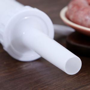 Poussoir à saucisses manuel grande capacité en PP pour usage domestique avec 3 tubes de remplissage - Product Image 4