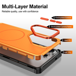 Funda Magnética Antigolpes para Teléfono Samsung S26 Ultra S25 S24, Carcasa Esmerilada con Protección para A 57 A17 A27 FE Series Edge - Product Image 6