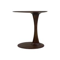 Table basse en noyer minimaliste populaire pour les maisons modernes Table basse ovale en bois pour salon meubles de haute qualité