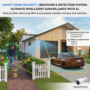 <span class=keywords><strong>Sistema</strong></span> de Cámara de Seguridad Exterior POE 4K 8MP, Kit de Cámara IP CCTV Cableada de 16 Canales con Visión Nocturna y Detección de Movimiento - Product Image 6