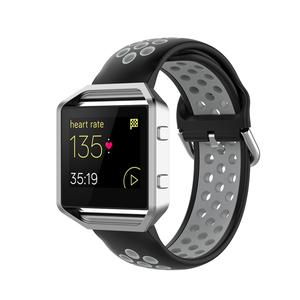 Nouveau bracelet en Silicone souple pour <span class=keywords><strong>Fitbit</strong></span> versa 4/<span class=keywords><strong>sense</strong></span> 2 <span class=keywords><strong>sport</strong></span> bracelet respirant pour <span class=keywords><strong>fitbit</strong></span> versa 4 Double bracelet de <span class=keywords><strong>montre</strong></span> en silicone - Product Image 6