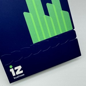 Custom Membership Card Credit Card VIP Card Holder <b>Folder</b> <b>Box</b> With QR Code Activation Green Blue Design High-End Business Use - Product Image 3