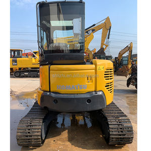 Originale giappone 100% seconda mano komatsu Pc55 PC55MR 5.5Ton escavatore con pollice idraulico in gomma pastiglie ineguagliabili in spazi ristretti - Product Image 1