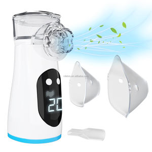 Nebulizador ultrasónico portátil certificado CE, inhalador con pantalla Digital compacta, atomizador, batería incorporada, certificado SGS para el hogar - Product Image 1