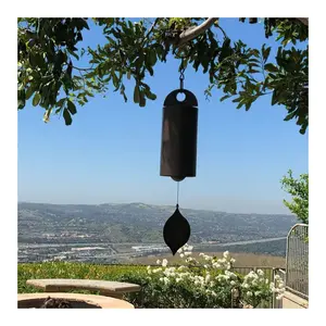 Neue Deep Resonance Serenity Bells Windspiele Outdoor Retro Glocken Single Pipe Metall Windspiele für Outdoor Indoor Home Decor