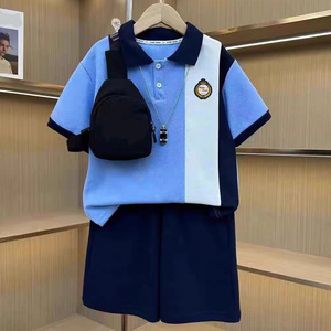 2024 verano tallas grandes <span class=keywords><strong>adolescentes</strong></span> 2 piezas conjunto bebé niño <span class=keywords><strong>ropa</strong></span> 6-16 AÑOS NIÑOS - Product Image 2