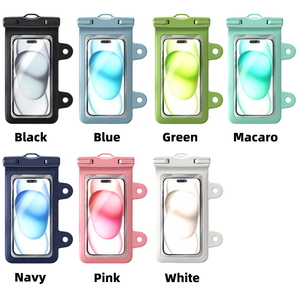 PVC écran tactile sangle réglable pochette <span class=keywords><strong>de</strong></span> téléphone étanche protecteur sous-marin étui à bandoulière natation plongée <span class=keywords><strong>sac</strong></span> <span class=keywords><strong>de</strong></span> téléphone - Product Image 6