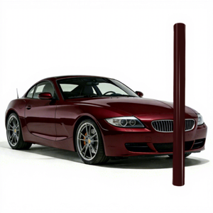 Pellicola Adesiva per Auto Rosso Romano Lucido, Decalcomania per Carrozzeria di Auto/SUV/Camion - Product Image 1