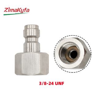 Adaptador de Carga Rápida de Gas CO2 HPA AIR con Rosca UNF de 3/8"-24 para Elaboración Casera de Cerveza, Refrescos o Accesorios Deportivos - Product Image 5