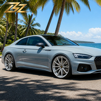 Jantes de voiture en alliage d'aluminium monobloc forgées sur mesure BZ OEM, jantes sport 17 18 19 pouces 5x112 pour Audi SQ5 RS6 RS7 S5 RS5