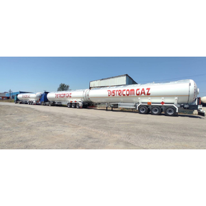 Semi-remorque de transport de GPL modèle 2026, capacité 70m³, 33 tonnes, certifiée ASME AD2000, camion-citerne de livraison de gaz de pétrole liquéfié - Product Image 1