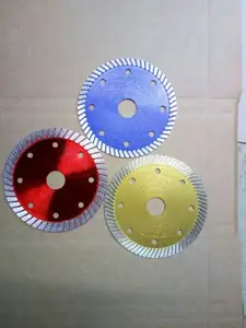 Ceramic Cutting Disc Super Thin 1.2mm Thickness Turbo Blade Mesh Diamond Ceramic Cutting Discs Tile 125