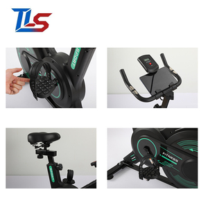 Vélo d'exercice stationnaire robuste et résistant pour l'intérieur, vélo de spinning à résistance réglable pour la maison, entraînement complet du corps - Product Image 3