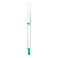 Stylo bille rétractable en plastique FEMA avec grand clip, logo personnalisé, vente en gros, stylo publicitaire promotionnel pour le bureau