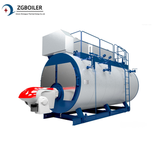 Chaudière à vapeur industrielle au gaz/au mazout de haute qualité, vente directe d'usine WNS, utilisée pour les chauffages industriels - Product Image 1