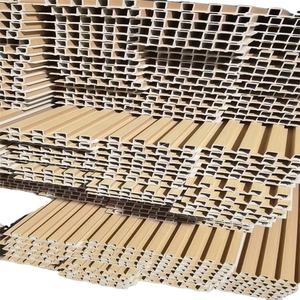 Prix d'usine Améliorez votre espace avec des panneaux WPC durables, mélange de <span class=keywords><strong>bois</strong></span> et de plastique. - Product Image 5